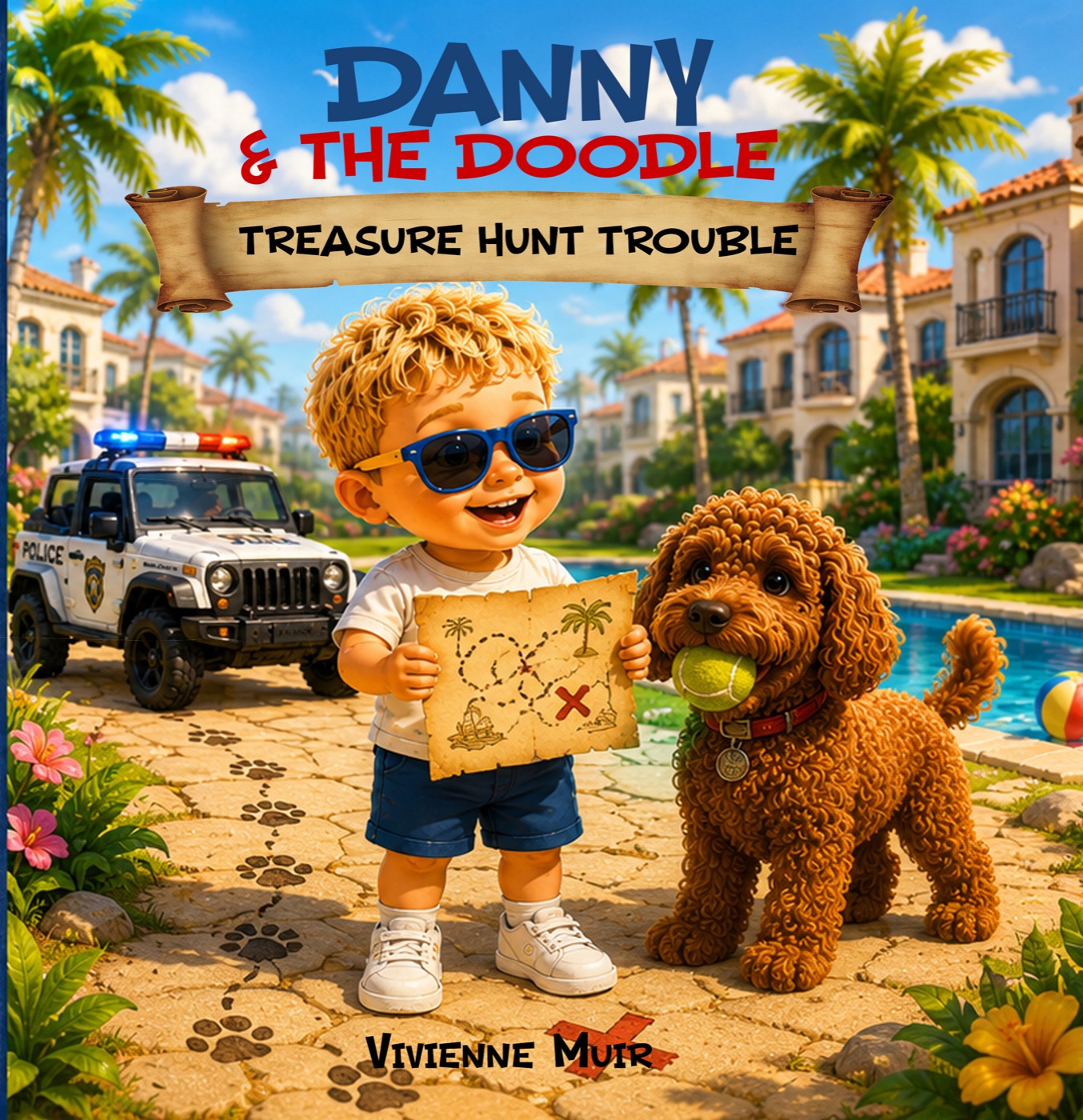 Cover of Danny and The Doodle: Treasure Hunt Trouble by Vivienne Muir