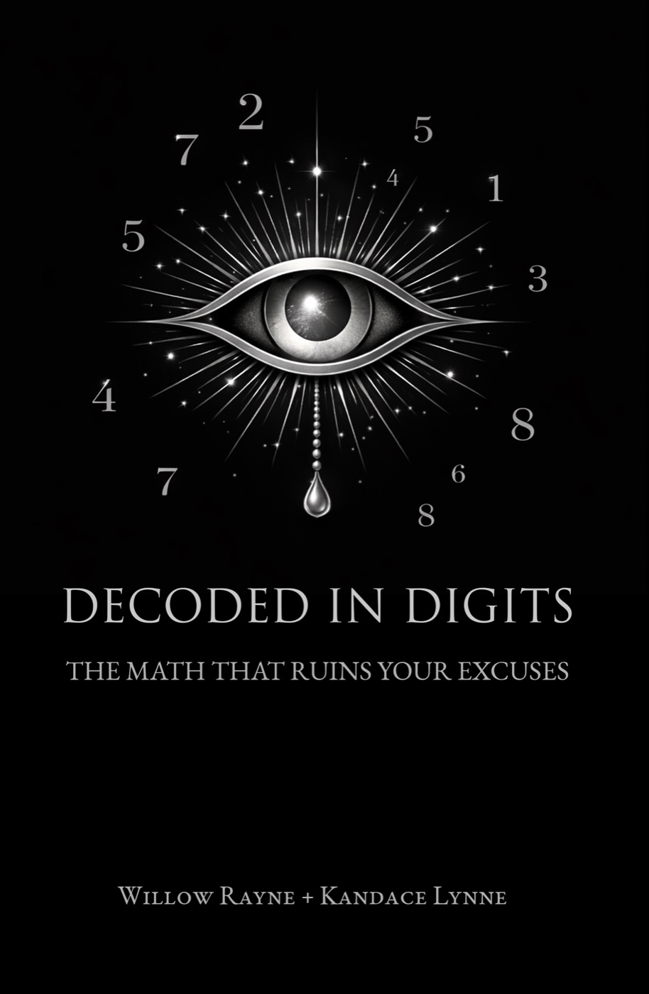Cover of Decoded in Digits by Willow Rayne and Kandace Lynne